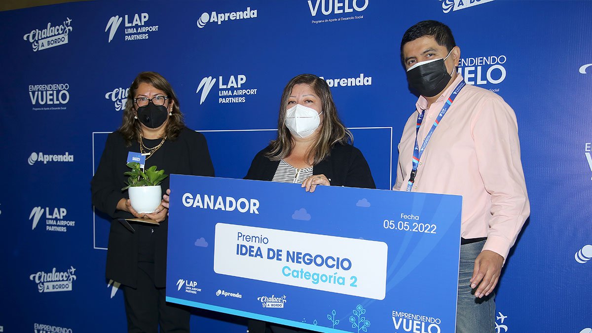 Emprendedores de las localidades vecinas al aeropuerto participaron en concurso de capital semilla organizado por LAP