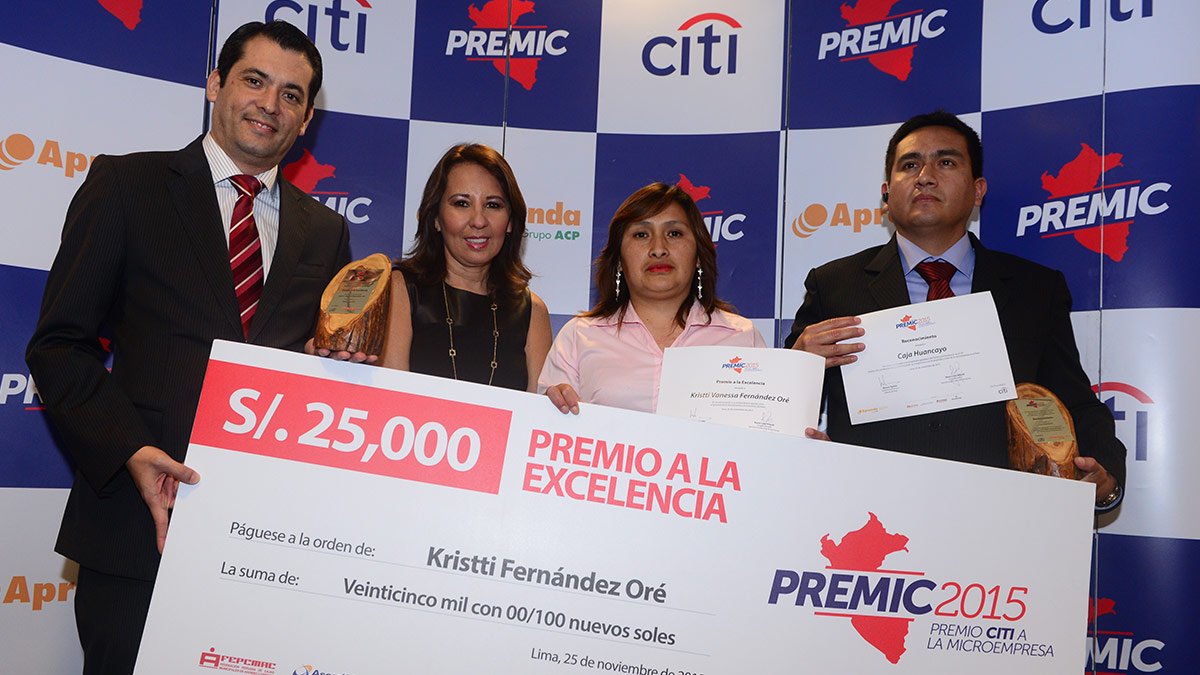 Aprenda y Citi premian a empresarios de la microempresa
