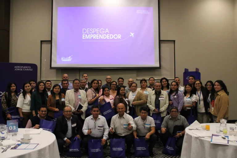 Emprendedores del Callao en Despega Emprendedor de Lima Airport